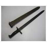 US SA 1918 BAYONET W/ SCABBARD