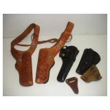 LEATHER GUN HOLSTERS