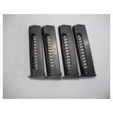 (4) .380 AUTO MAGAZINES