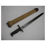 WW1 US  SA 1906 BAYONET W/ SCABBARD