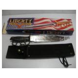 LIBERTY BOWIE KNIFE W/ SHEATH