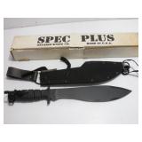 SPEC PLUS TACTICAL MACHETE W/ SHEATH