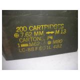 (2) 7.62 MM MILITARY AMMO BOXES