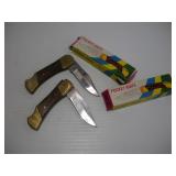 (2) LOCK BLADE KNIVES - 3IN BLADES