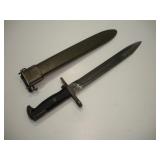 WWII US AFH BAYONET W/ SCABBARD