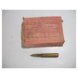 (20) .30 MODEL 1906 MACHINE GUN CARTRIDGES