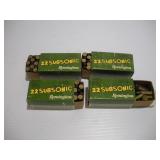 (180) .22 LR SUBSONIC CARTRIDGES