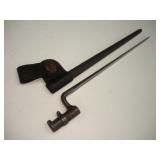 VINTAGE US TRAPDOOR SPRINGFIELD BAYONET W/