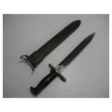 US WT 1942 BAYONET W/ SCABBARD