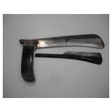 US WWII CATTARAUGUS FOLDING MACHETE KNIFE