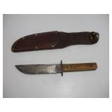 KENT NY CITY FIXED BLADE KNIFE W/
