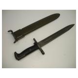 WWII US MILITARY UTICA UC M1 GARAND BAYONET W/