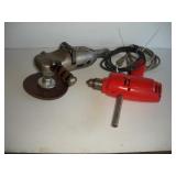 1/2 IN DRILL AND 7IN GRINDER