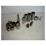 ASSORTED 3/8 DRIVE SOCKETS