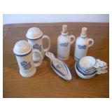 PFALTZGRAFF OIL & VINEGAR BOTTLES W/