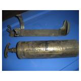 VERIBES #443 BRASS FIRE EXT W/ HOLDER