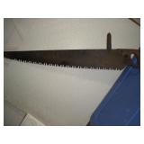 40 INCH VINTAGE LOG SAW