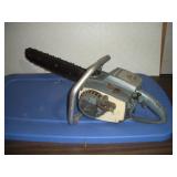 HOMELITE 16 INCH GAS CHAIN SAW CONDITION UNKNOWN