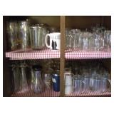 MUGS - BEER GLASSES AND PITCHERS