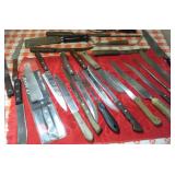 KITCHEN & BUTCHERING KNIFES