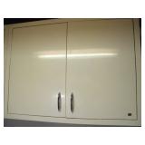 RETRO METAL 2 DOOR KITCHEN WALL CABINET