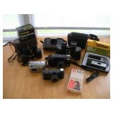 VINTAGE CAMERAS AND BINOCULERS
