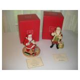 LENOX SANTA FIGURINES