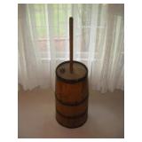VINTAGE BUTTER CHURN 2 FT TALL