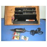 CRAFTSMAN ROTARY DREMEL TYPE TOOL W/BITS