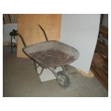 METAL WHEELBARROW