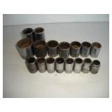 SNAPON 1/2 IN DRIVE ASSORTED SOCKETS