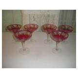 (6) J.W. RACINGER STEMWARE