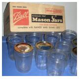 10 PINT MASON CANNING JARS