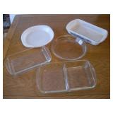 GLASSBAKE CASEROLE AND PIE DISHES
