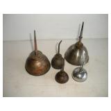 VINTAGE OIL CANS