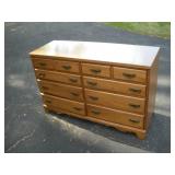 JOHNSON-CARPER 8 DRAWER DRESSER