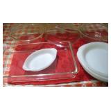 JEANNETTE GLASS BAKEWARE & PIE PLATES