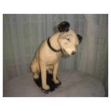 RCA  Philco 'Nipper' Dog Chalkware 15 inch Statue