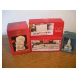 LENOX SANTA - TRAIN DISPLAY AND RECIPE STAND