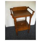 VINTAGE WOODEN DRY SINK 23X14X32