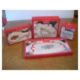 LENOX CHRISTMAS SERVING DISHES
