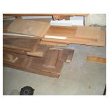 10 PCS ASST LUMBER (PILE ON THE BOTTOM SHELF )