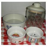 SNOPPY DOG DISHES