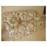 ENGLAND INC. FLORAL SOFA 77IN LONG