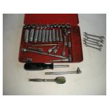 SNAPON COMPLETE 1/4 IN DRIVE SOCKET SET W/