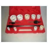 CRAFTSMAN HOLE SAW KIT LARGEST 2 1/2IN
