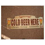 BEER SIGN 31X12