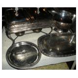 SILVERPLATE SERVING ASST SERVING DISHES