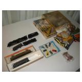 N-GAUGE TOY TRAIN LOCOMOTIVES AND ACCESSORIES