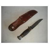 VINTAGE KINFOLKS FIXED BLADE KNIFE W/